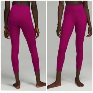 Lululemon InStill high rise leggings magenta purple 6